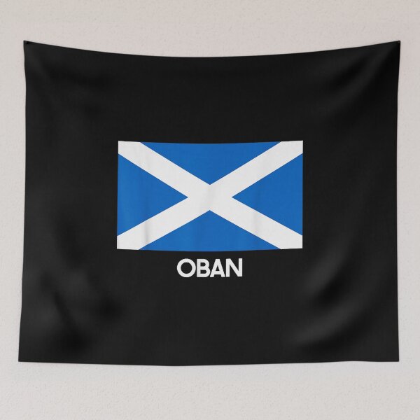 Item preview, Oban Scotland Flag designed and sold by goombi-creative.