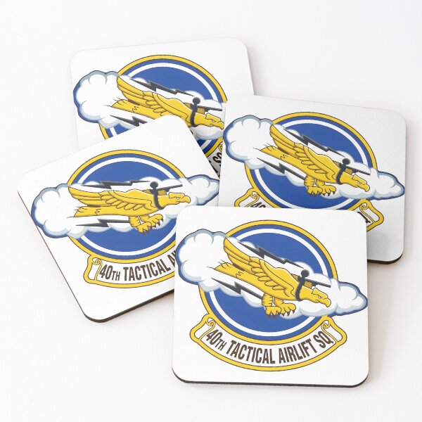 Item preview, Emblem of the 40th Tactical Airlift Squadron (40th TAS) designed and sold by CharlieDesings.