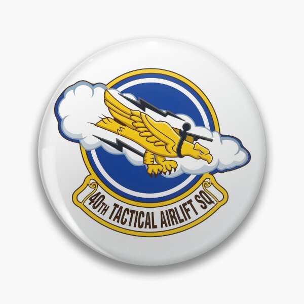 Item preview, Emblem of the 40th Tactical Airlift Squadron (40th TAS) designed and sold by CharlieDesings.