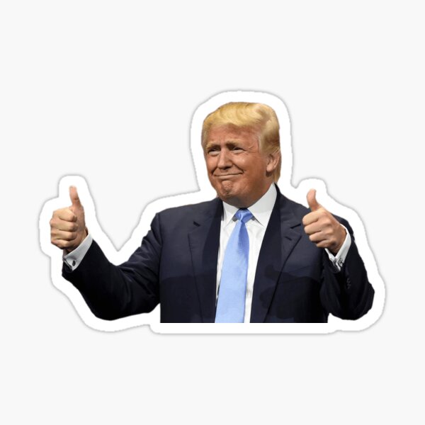 Vista previa del artículo con la obra «Donald Trump», diseñado y vendido por defitsu.