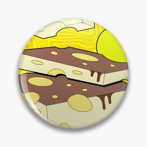 Item preview, Pop Art Cartoon Chocolate Cheese Crown designed and sold by Lexkon Liu's art.