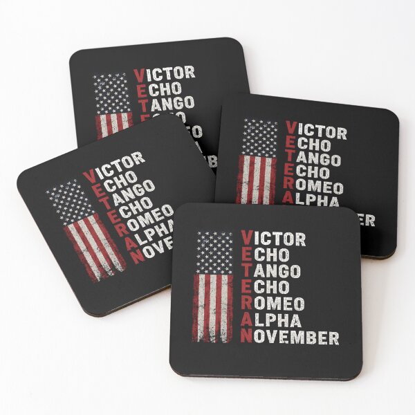 Item preview, Veteran Phonetic Alphabet Patriotic Military designed and sold by Marblaes00.
