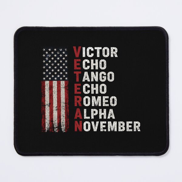 Item preview, Veteran Phonetic Alphabet Patriotic Military designed and sold by Marblaes00.