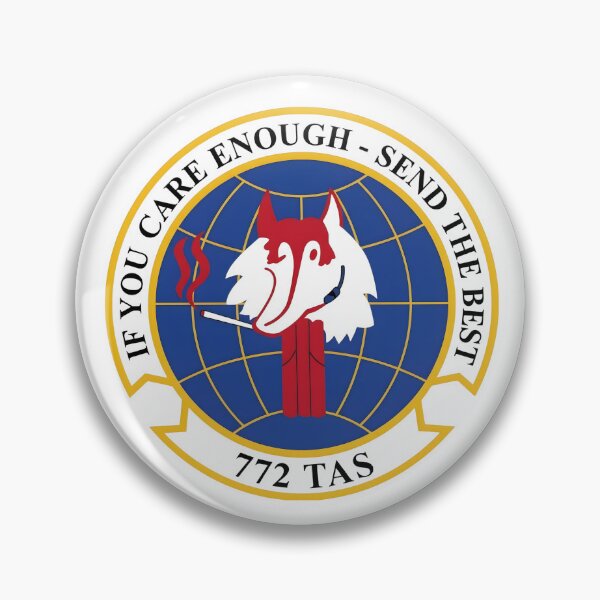 Item preview, 772nd Tactical Airlift Squadron (TAS) Emblem designed and sold by CharlieDesings.