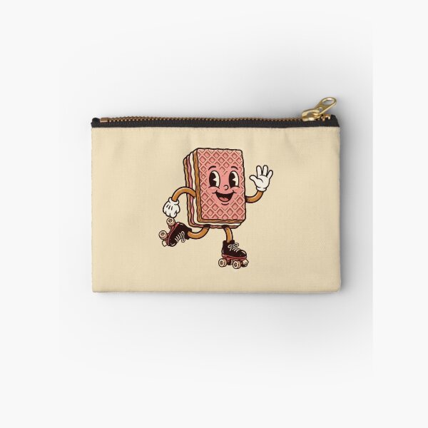 Item preview, Retro 70s Strawberry Wafer Roller Skating Cartoon designed and sold by DuckOddity.