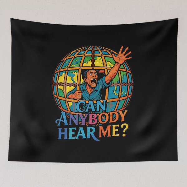 Item preview, Can Anybody Hear Me Retro Comic Pop Art designed and sold by rich-moda.