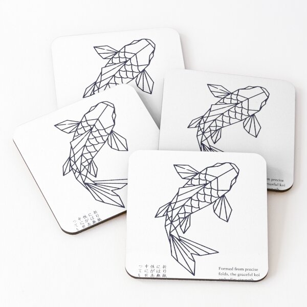 Item preview, Origami Koi Fish - Japanese designed and sold by Darkbonexco.