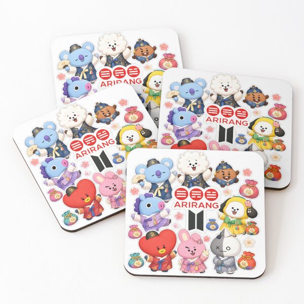Item preview, Arirang Cute BT21 Bts — Cute BT21 Sticker designed and sold by Crazy-universe.