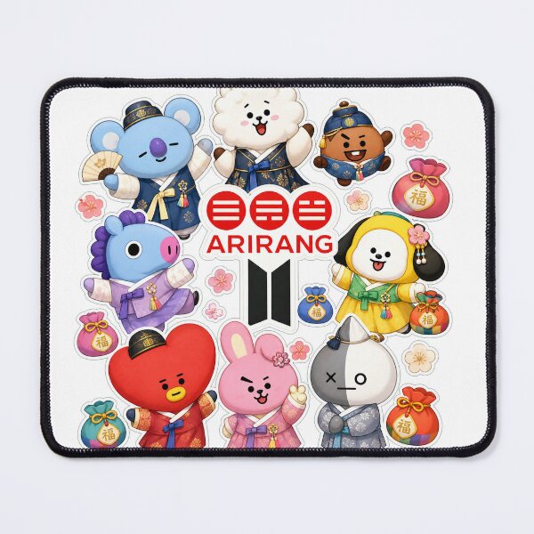 Item preview, Arirang Cute BT21 Bts — Cute BT21 Sticker designed and sold by Crazy-universe.