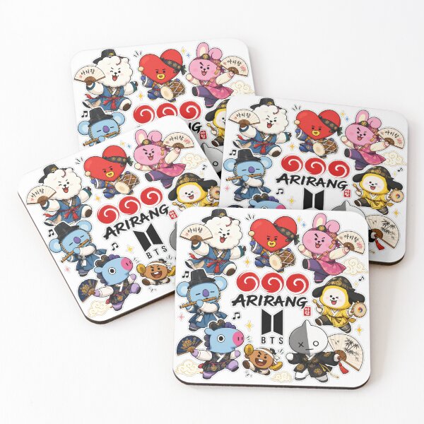 Item preview, Arirang Cute BT21 Bts — Cute BT21 Sticker designed and sold by Crazy-universe.