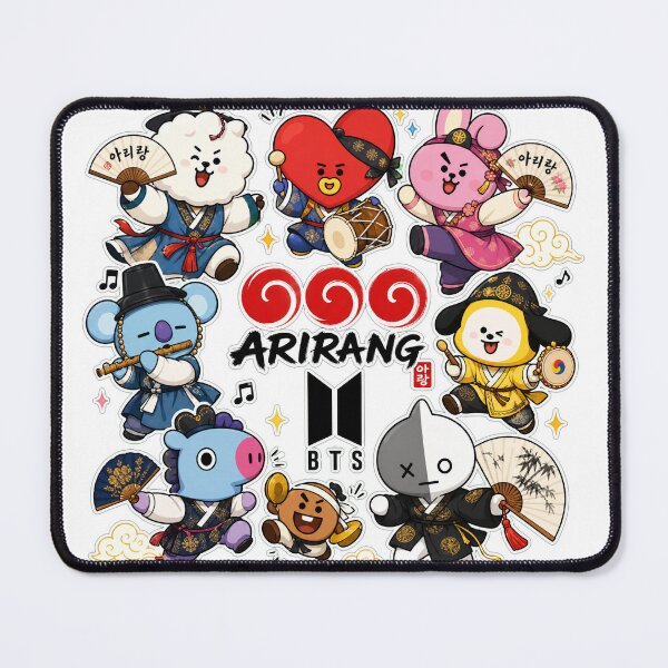 Item preview, Arirang Cute BT21 Bts — Cute BT21 Sticker designed and sold by Crazy-universe.