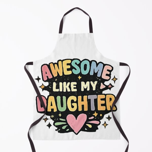 Item preview, Awesome Like My Daughter | Cute Family Love Typography designed and sold by NeO² Studio.