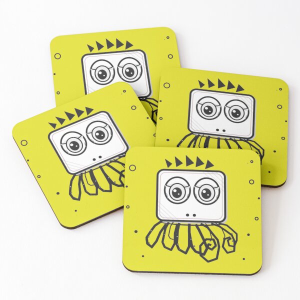 Item preview, Boxy Squid Stare designed and sold by FunkyCreatures.