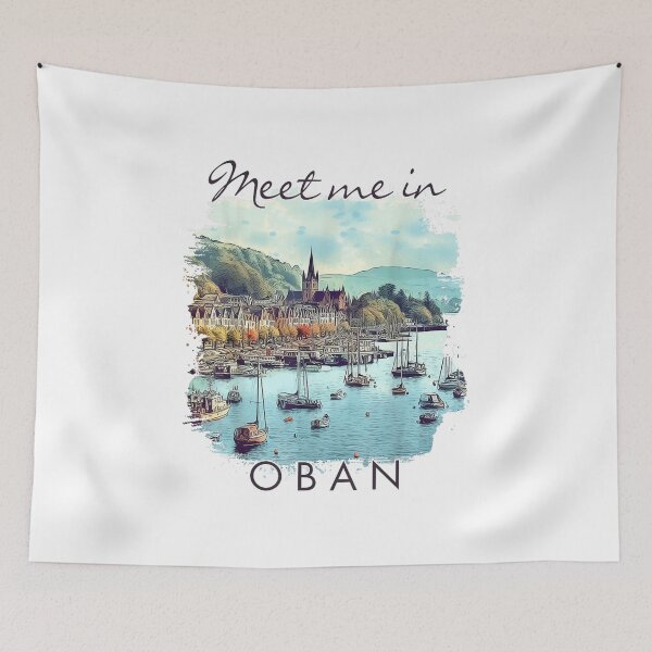 Item preview, Oban Scotland Travel Trip designed and sold by goombi-creative.
