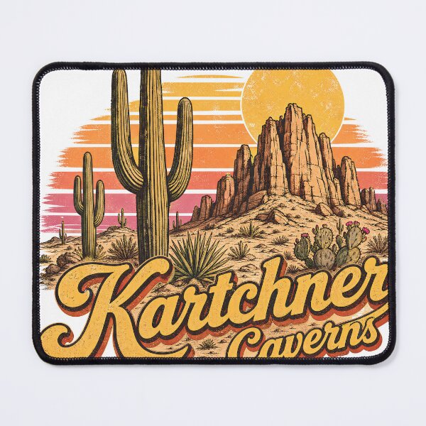 Item preview, Vintage Kartchner Caverns Cactus Sunset designed and sold by castillomiami.