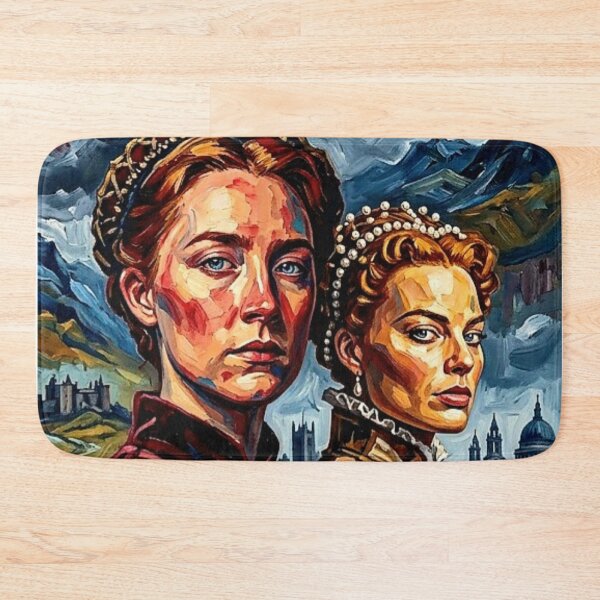 Item preview, Mary Queen of Scots Retro Historical Drama Royal Biopic Tribute Art Movie Poster designed and sold by Art's Diner.