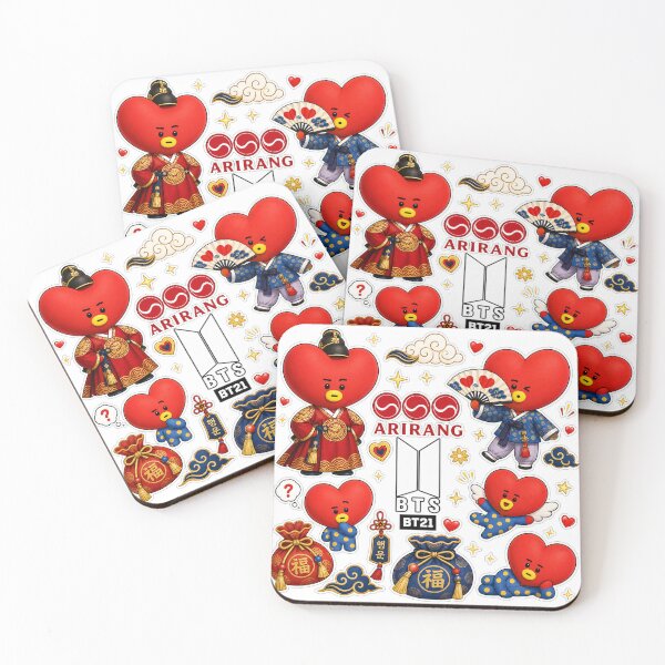 Item preview, Arirang Cute tata BT21 Bts — Cute BT21 Sticker designed and sold by Crazy-universe.