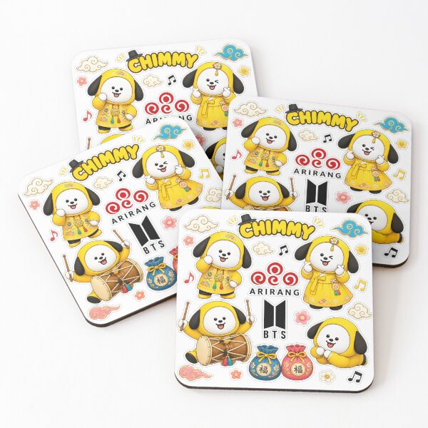 Item preview, Arirang Cute Chimmy BT21 Bts — Cute BT21 Sticker designed and sold by Crazy-universe.