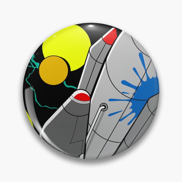 Item preview, Pop Art Cartoon Rocket Launch Illustration designed and sold by Lexkon Liu's art.