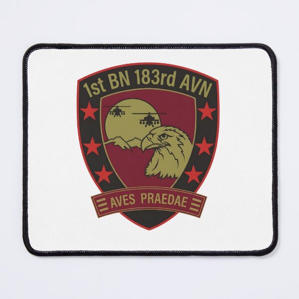 Item preview, 1st Battalion, 183rd Aviation Regiment Emblem designed and sold by CharlieDesings.