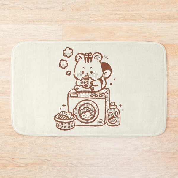 Item preview, Cozy Coffee & Laundry Squirrel designed and sold by ToonToos.