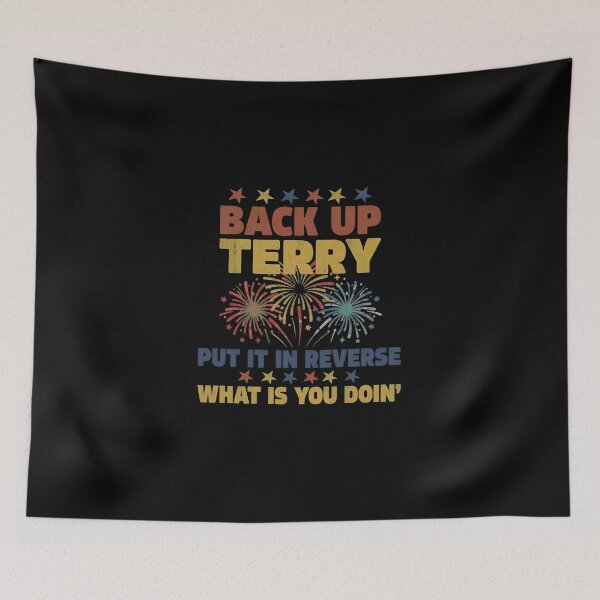 Item preview, Back it Up Terry Put It in Reverse July 4th Fireworks Terry designed and sold by cass-vale-lab.