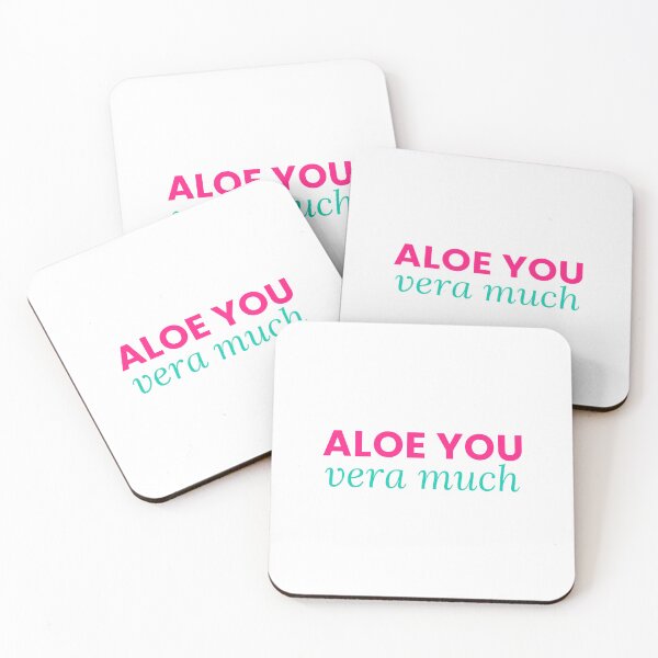 Item preview, Aloe You Vera Much Funny Summer Beach Tee designed and sold by 7Four1 Designs.