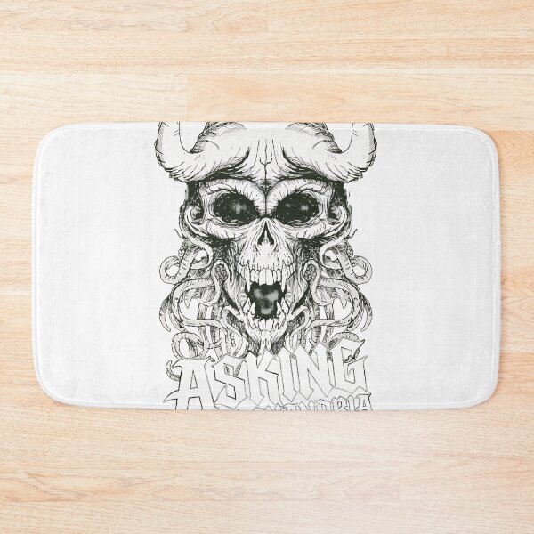 Item preview, Horned Skull Monster Rock Group Artwork designed and sold by fiyuuart.