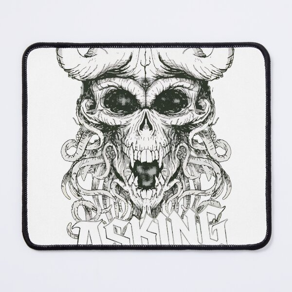 Item preview, Horned Skull Monster Rock Group Artwork designed and sold by fiyuuart.