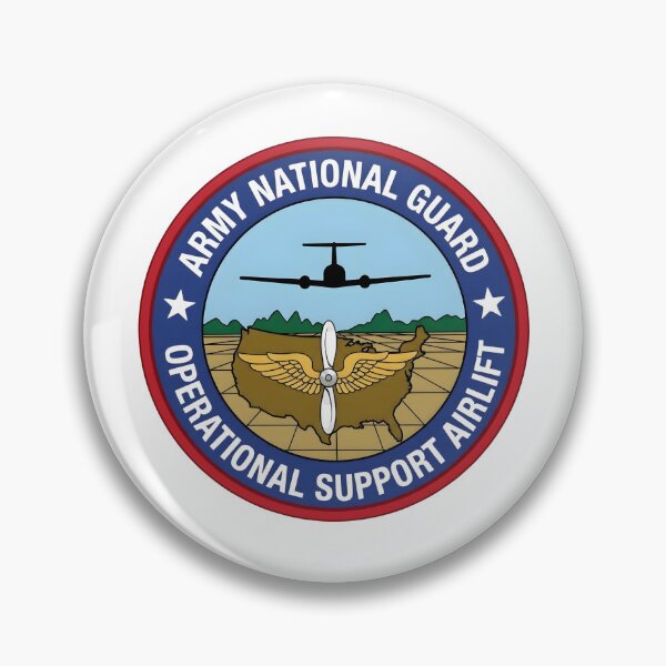 Item preview, Army National Guard Operational Support Airlift Emblem designed and sold by CharlieDesings.