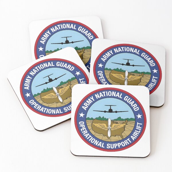 Item preview, Army National Guard Operational Support Airlift Emblem designed and sold by CharlieDesings.