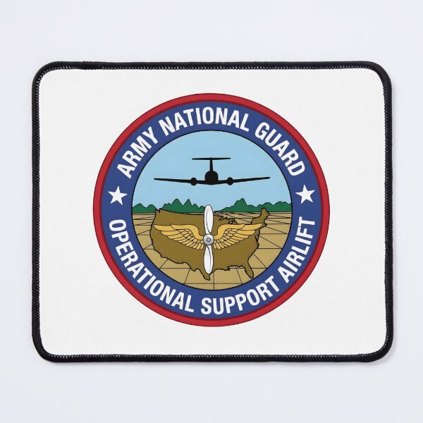 Item preview, Army National Guard Operational Support Airlift Emblem designed and sold by CharlieDesings.