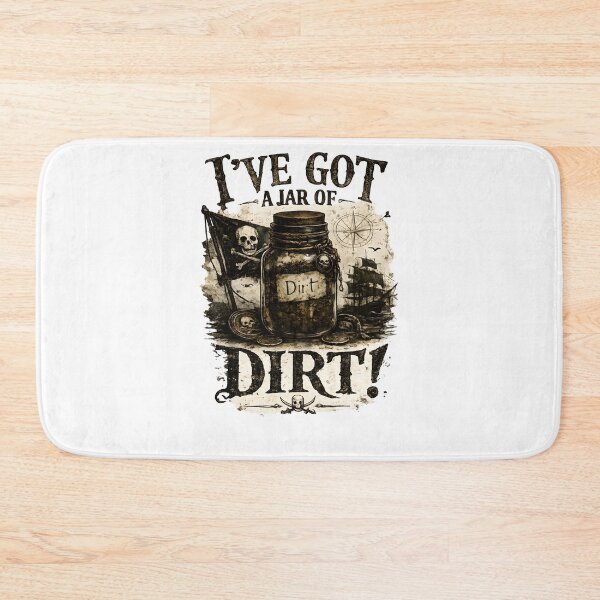 Item preview, I've Got a Jar of Dirt! | Vintage Pirate Adventure Graphic | Pirates of the Caribbean designed and sold by artbyashish.