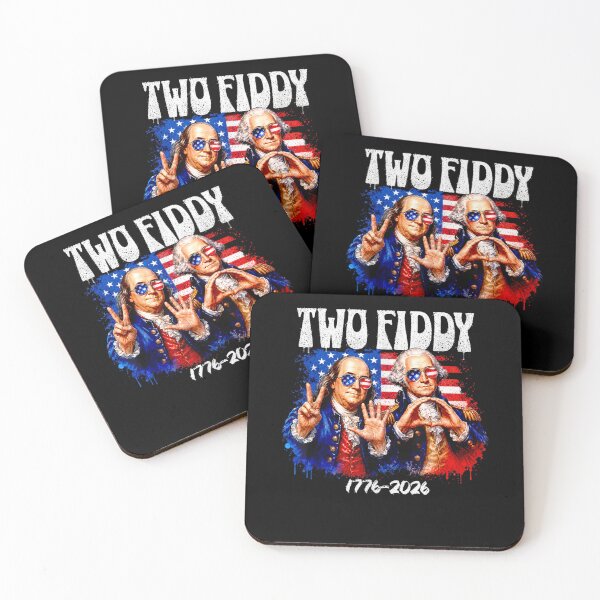 Item preview, Two Fiddy 250th 4th of July 1776 2026 Funny Patriotic USA designed and sold by MatherFisher.