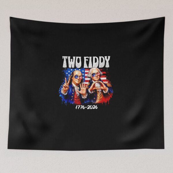 Item preview, Two Fiddy 250th 4th of July 1776 2026 Funny Patriotic USA designed and sold by MatherFisher.