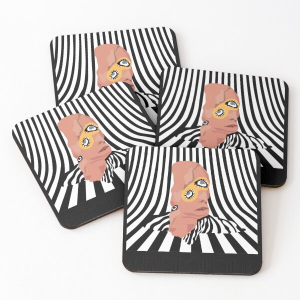 Item preview, Abstract Portrait Psycho Art Stripes designed and sold by stoneandslingg.
