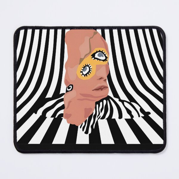 Item preview, Abstract Portrait Psycho Art Stripes designed and sold by stoneandslingg.