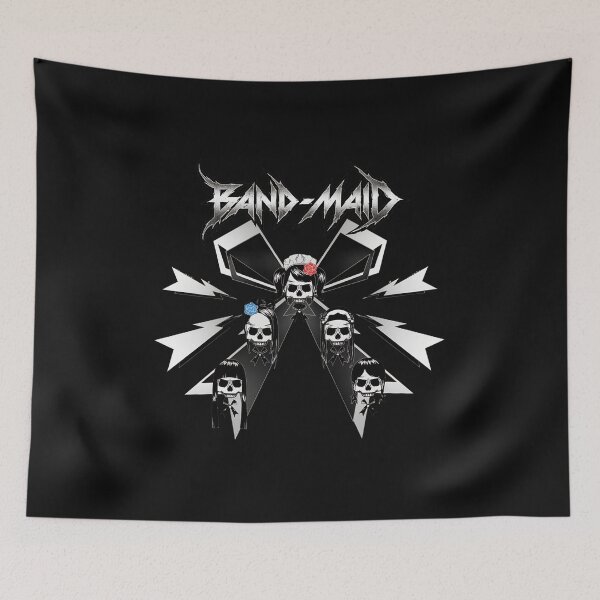 Item preview, Five Skull Bow Graphic Music Item designed and sold by stoneandslingg.