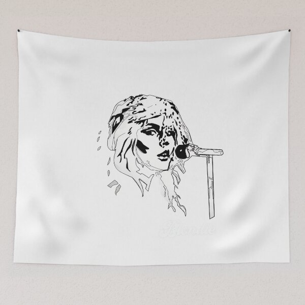 Item preview, Retro Performer Vocalist Stencil Graphic designed and sold by KenColwill.