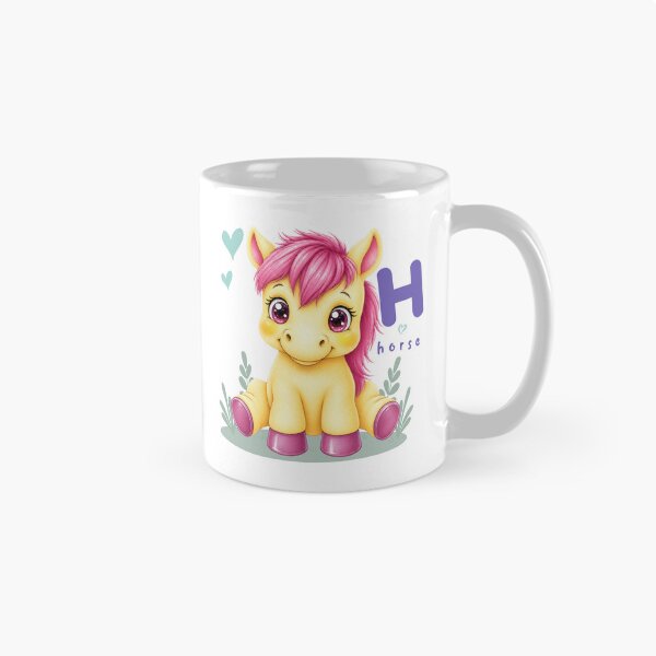 Item preview, ็H is for Horse – Cute Animal Alphabet ABC Learning Design for Toddlers, Preschool & Kindergarten Kids || Preschool Shirts designed and sold by SassiBermark.