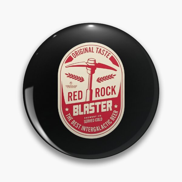 Item preview, Red Rock Blasterr Intergalacticc Beer Label designed and sold by oriMarchive.