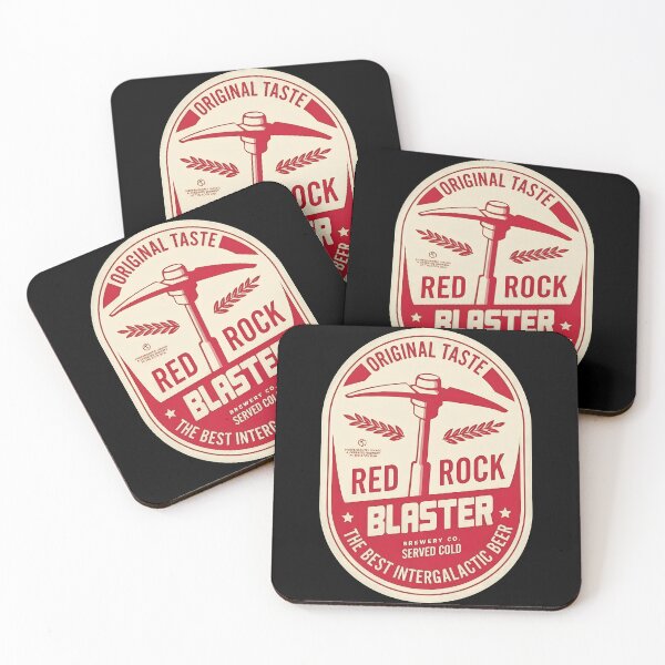 Item preview, Red Rock Blasterr Intergalacticc Beer Label designed and sold by oriMarchive.