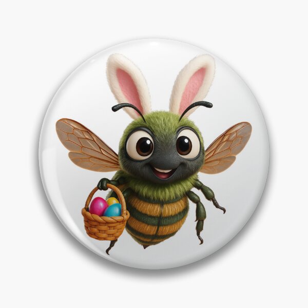 Item preview, Easter Leafcutter Bee designed and sold by Sillytoe.