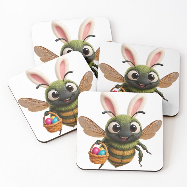 Item preview, Easter Leafcutter Bee designed and sold by Sillytoe.