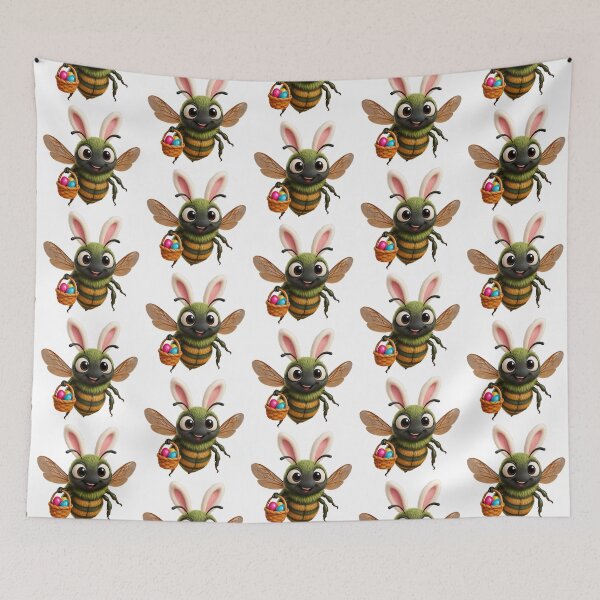 Item preview, Easter Leafcutter Bee designed and sold by Sillytoe.