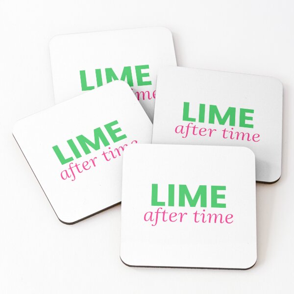 Item preview, Lime After Time Funny Summer Drink Tee designed and sold by 7Four1 Designs.