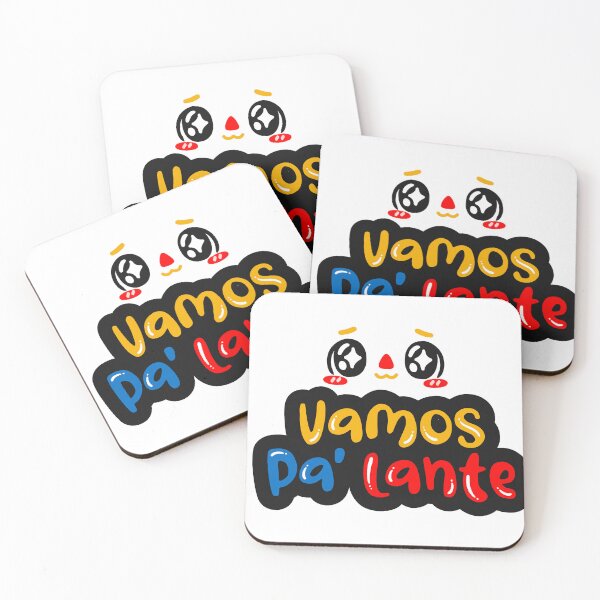 Item preview, Cute Vamos Pa lante Motivational Typography Sticker designed and sold by BoldcreationsM.