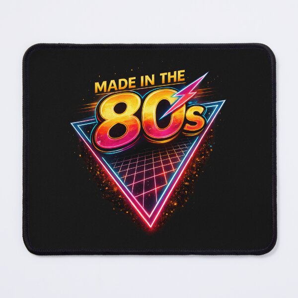 Item preview, Made in the 80s Retro Neon Vintage Design designed and sold by VioVibe.