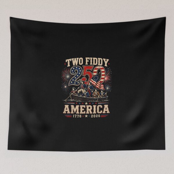 Item preview, Two Fiddy 2 Fiddy 250 Anniversary 4th of July USA Flag Mens designed and sold by MatherFisher.