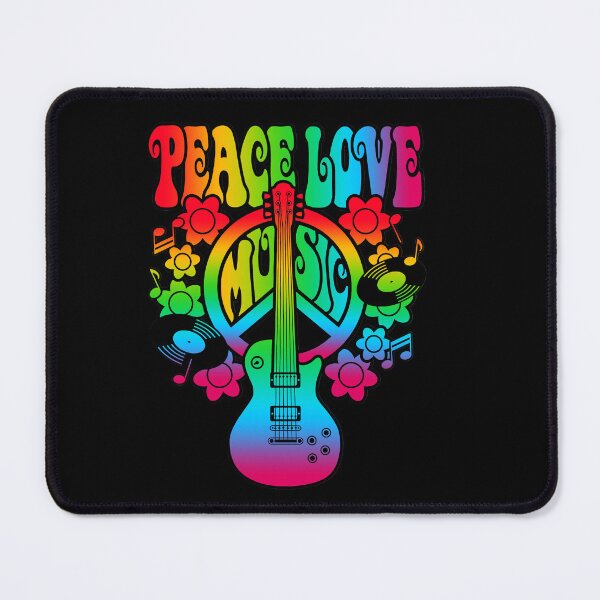 Item preview, 1970s Guitar Love and Peace designed and sold by Astralia.